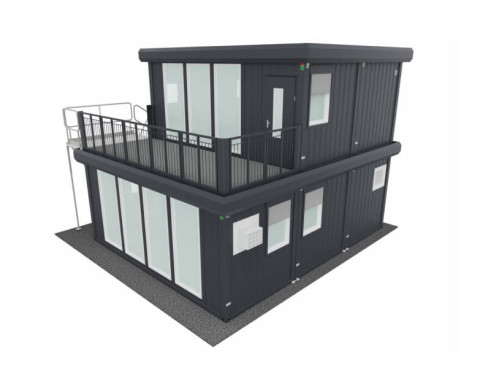 Модульное здание  из блок-контейнеров