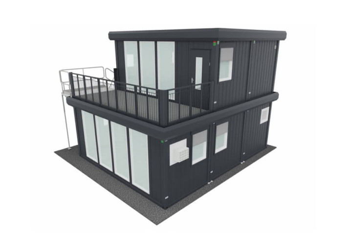 Модульное здание <br> из блок-контейнеров