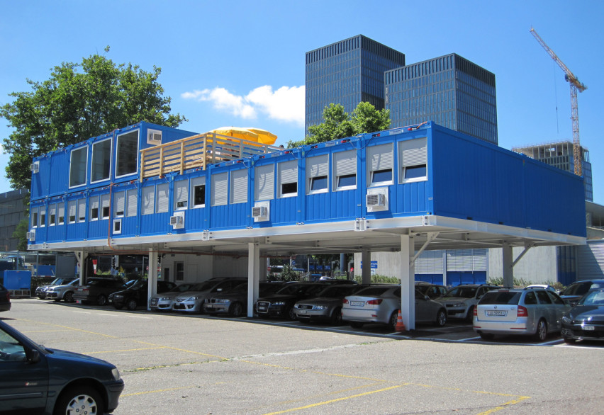 Офисно-бытовой  блок-контейнер