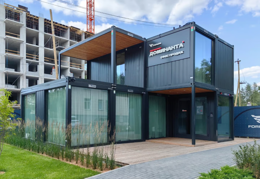 Офисно-бытовой  блок-контейнер