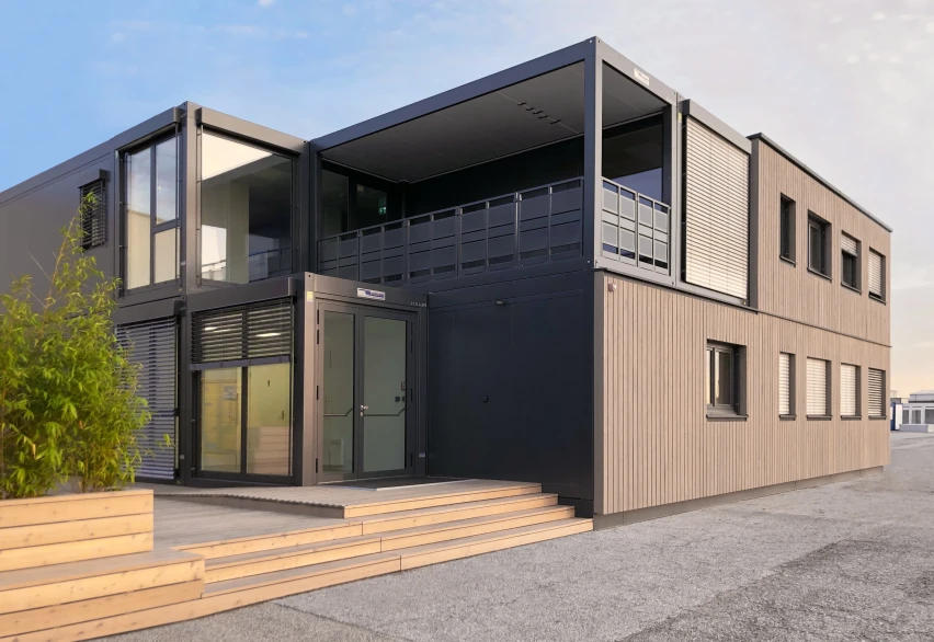 Модульное здание  из блок-контейнеров